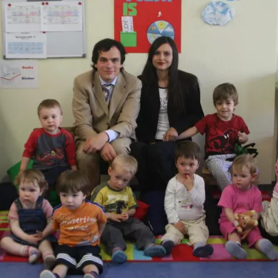 Die private Stuttgarter Kindertagesstätte \"Little Giants\" verdoppelt ihre Kapazität Bild: Die private Stuttgarter Kindertagesstätte \"Little Giants\" verdoppelt ihre Kapazität