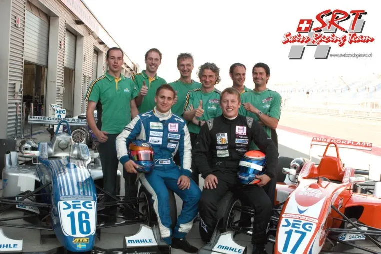 Bild: Swiss Racing Team bei den Rizla Days in Assen, 10.-12. August 2007
