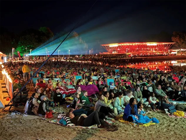 Bild: Open-Air-Kino am Allersee voller Erfolg