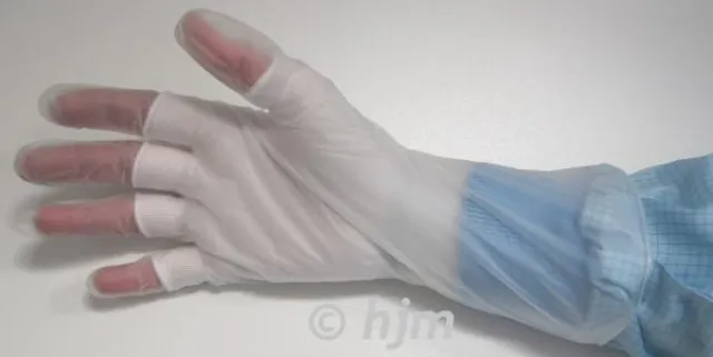 Bild: Unterziehhandschuh - Erhöhung des Tragekomfort bei Verwendung von nicht atmungsaktiven Überziehhandschuhen