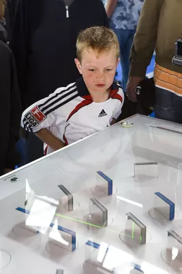 Bild: Laserkickern mit TRUMPF auf dem IdeenPark 2008