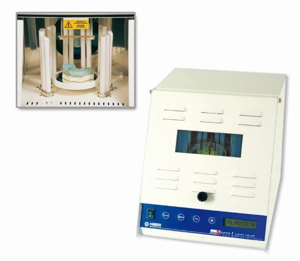 Das Lichtpolymerisationsgerät Speed Labolight.