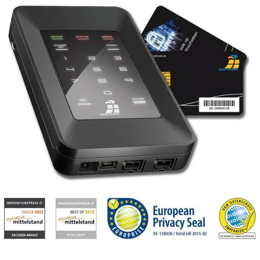 Hochsichere Festplattenverschlüsselung: DIGITTRADE Smartcard Manager 2 in Beta-Version erschienen Bild: Hochsichere Festplattenverschlüsselung: DIGITTRADE Smartcard Manager 2 in Beta-Version erschienen