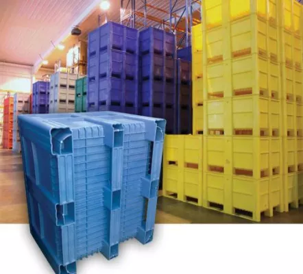 Bild: TÜV Nord bestätigt hohe Belastbarkeit der Kunststoffboxen aus HDPE von Dolav