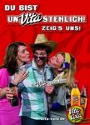 Bild: Unübersehbar UnVITAstehlich - VITA COLA sucht in ihrer neuen Major Promotion auffallend anziehende Typen