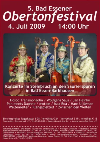 Bild: 5. Obertonfestival Bad Essen