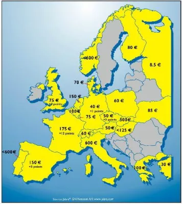 Bild: Bis zu 1200 Euro Bußgeld im Ausland bei Verstoß gegen Handyverbot am Steuer