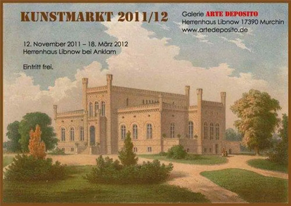 Kunstmarkt im Herrenhaus Libnow