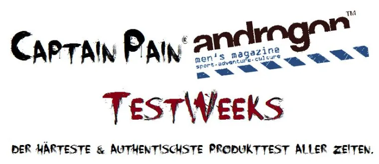 Bild: Start der “Captain Pain androgon TestWeeks” - der härteste und authentischste Produkttest aller Zeiten