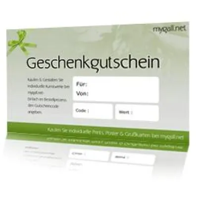 Bild: Ab sofort, der Geschenkgutschein für Kunstfans