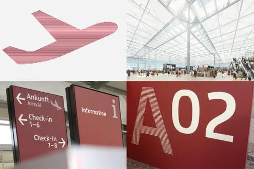 Bild: Hauptstadtflughafen wegweisend: Designteam Moniteurs gestaltet Leitsystem für Berlin Brandenburg Willy Brandt