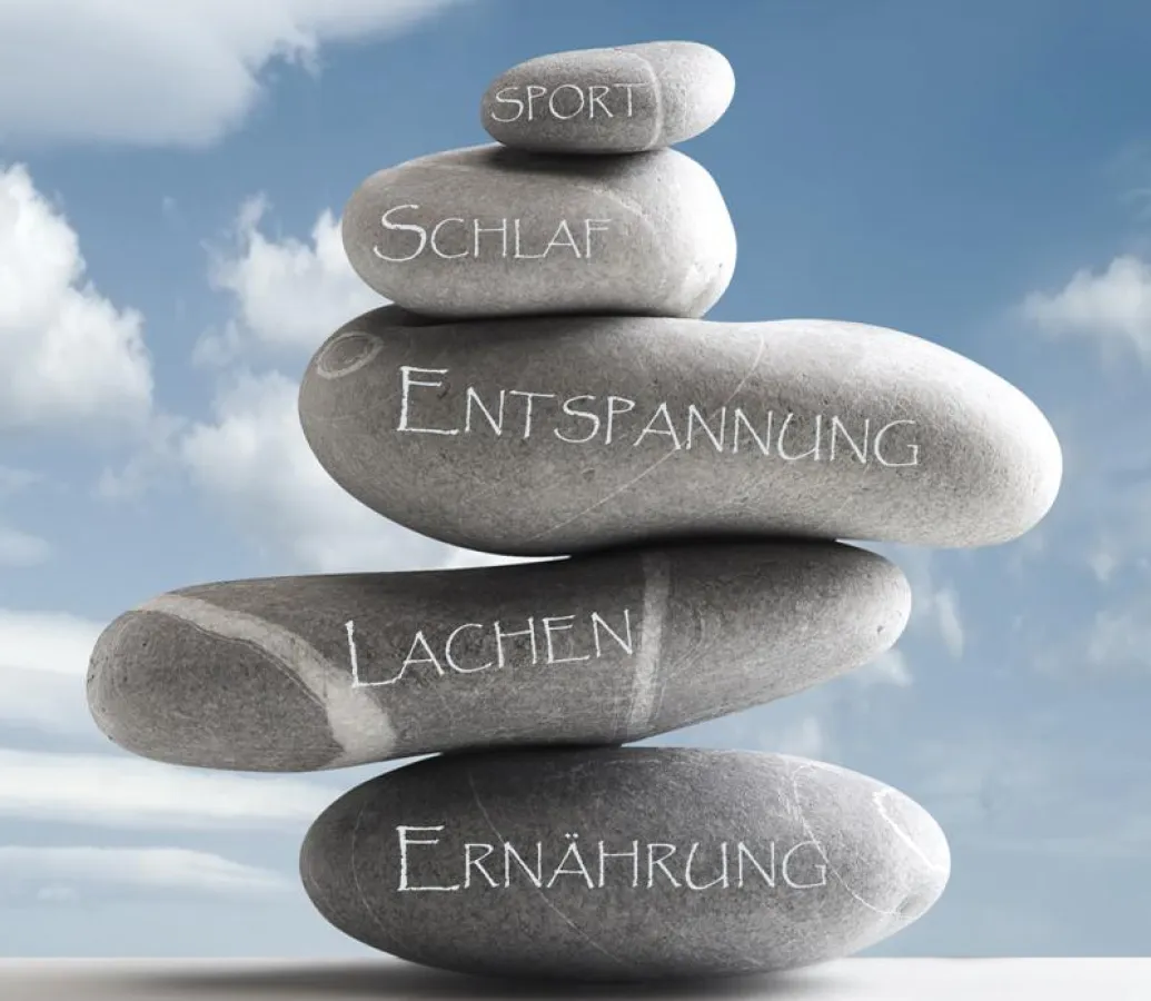 Die 5 Bausteine zur Stressbewältigung