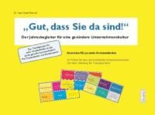 Bild: "Gut, dass Sie da sind!“ - Baustein-Box für mehr Wertschätzung und gesunde Kommunikation