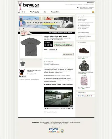 berellion.de – Live-Shopping Portal für Boardsport & Streetwear Begeisterte geht an den Start Bild: berellion.de – Live-Shopping Portal für Boardsport & Streetwear Begeisterte geht an den Start