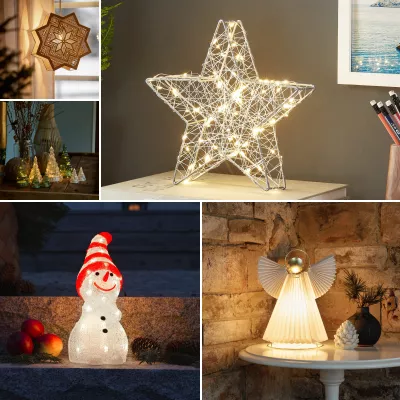 Bild: Leuchtende Weihnachtswelt: Lampenwelt.de präsentiert Lichtideen für die Adventszeit