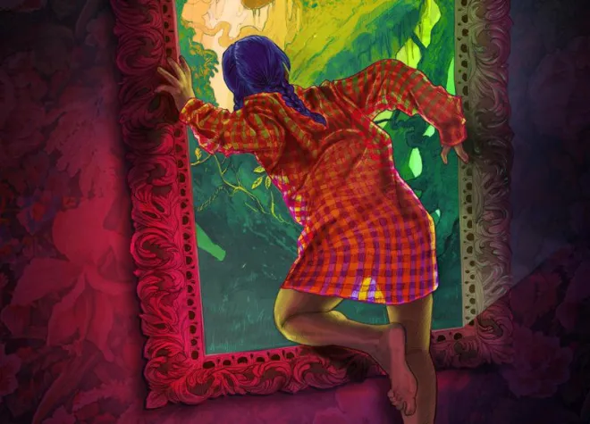 Bild: Natalia Rak "Through the looking glass" Ausstellung im April
