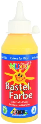 Mucki Bastelfarbe für große und kleine Künstler Bild: Mucki Bastelfarbe für große und kleine Künstler