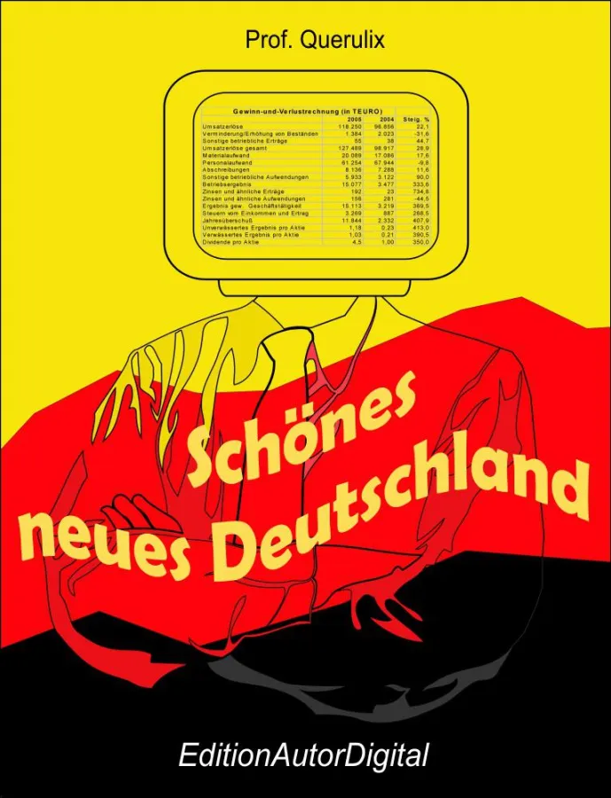 Buchtitel auf der Grundlage einer Grafik von Prof. Querulix