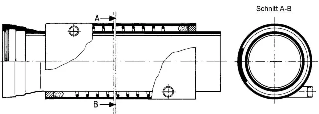 Bild: Regenerative Wärmerückgewinnung aus dem Abwasserkanal