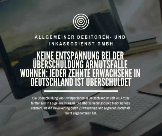 Bild: Keine Entspannung bei der Überschuldung Armutsfalle Wohnen