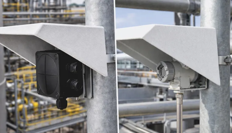 Sonnenschutzdächer für Außengeräte: SCHRAMM GmbH bietet Baureihe WSD für Freiluftanwendungen Bild: Sonnenschutzdächer für Außengeräte: SCHRAMM GmbH bietet Baureihe WSD für Freiluftanwendungen