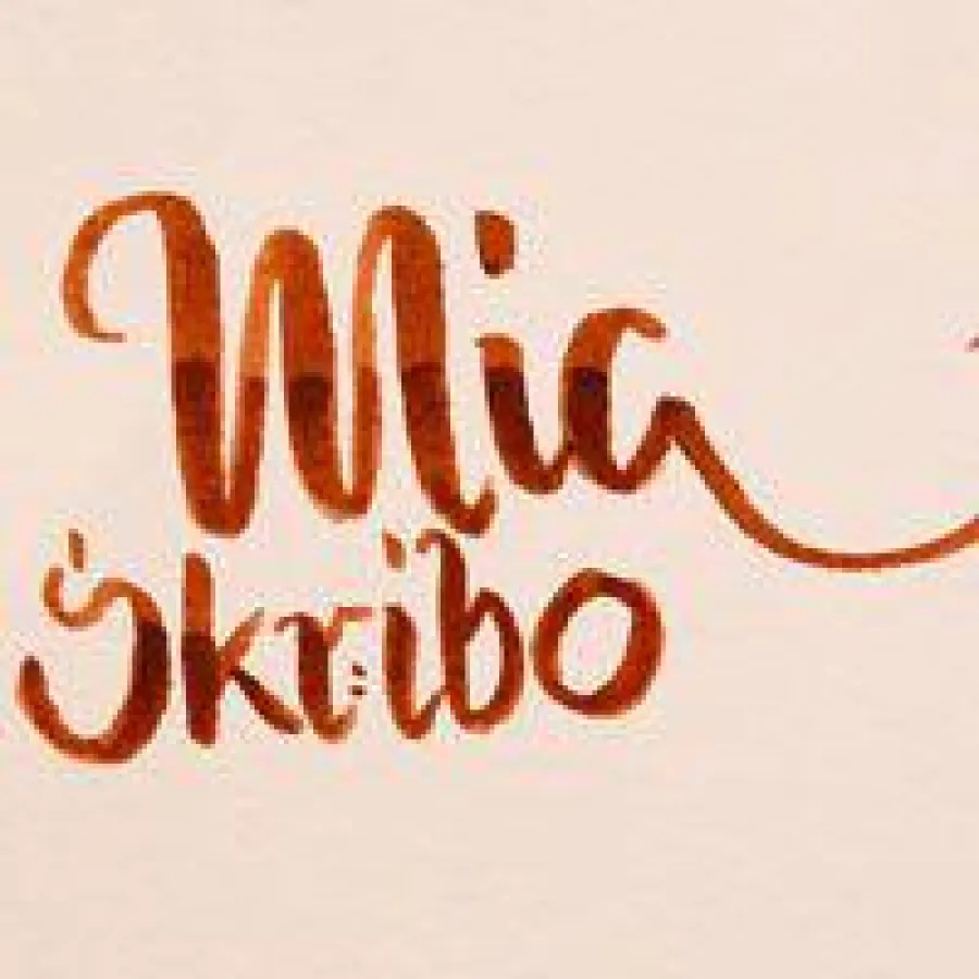 MiaSkribo-Schriftzug als Brushlettering