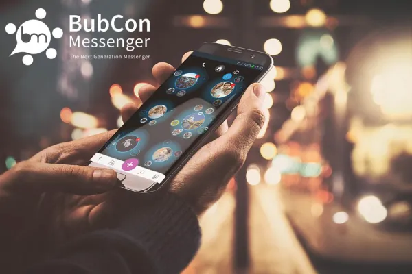 Konkurrenz für WhatsApp und Co. - Der neue BubCon Messenger Bild: Konkurrenz für WhatsApp und Co. - Der neue BubCon Messenger