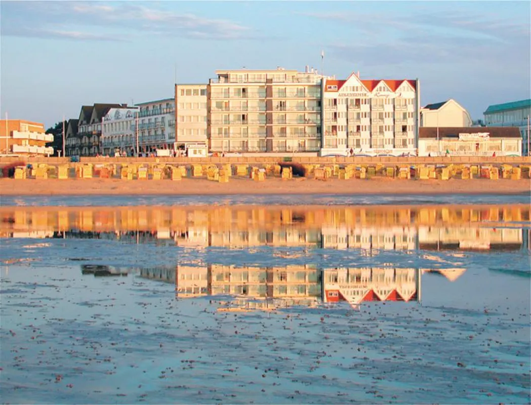 Live-Ausblick aufs Wattenmeer bietet der neue Internetauftritt der Cuxhavener Kamp Hotels