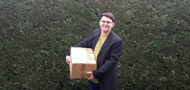 Bild: Landtagskandidat unterstützt Deutsche Kleiderstiftung Spangenberg