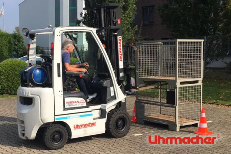 Bild: Beruf mit Verantwortung: Staplerfahrer