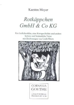 Bild: K. Meyer, Autor der Frankfurter Verlagsgruppe, liest im Internet aus seinem Werk „Rotkäppchen GmbH & Co KG"