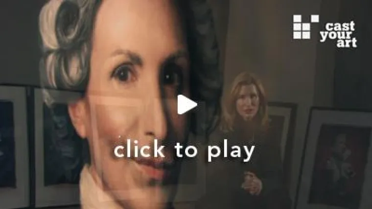 Bild: Irene Andessner im neuen CastYourArt Podcast