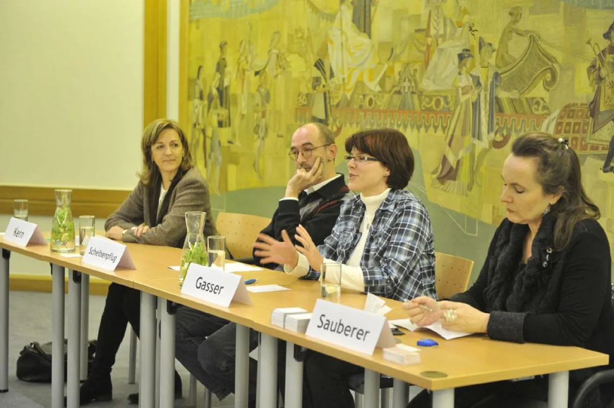 Sabine Kern, Kurt Scheibenpflug, Yvonne Gasser, Gabriele Sauberer