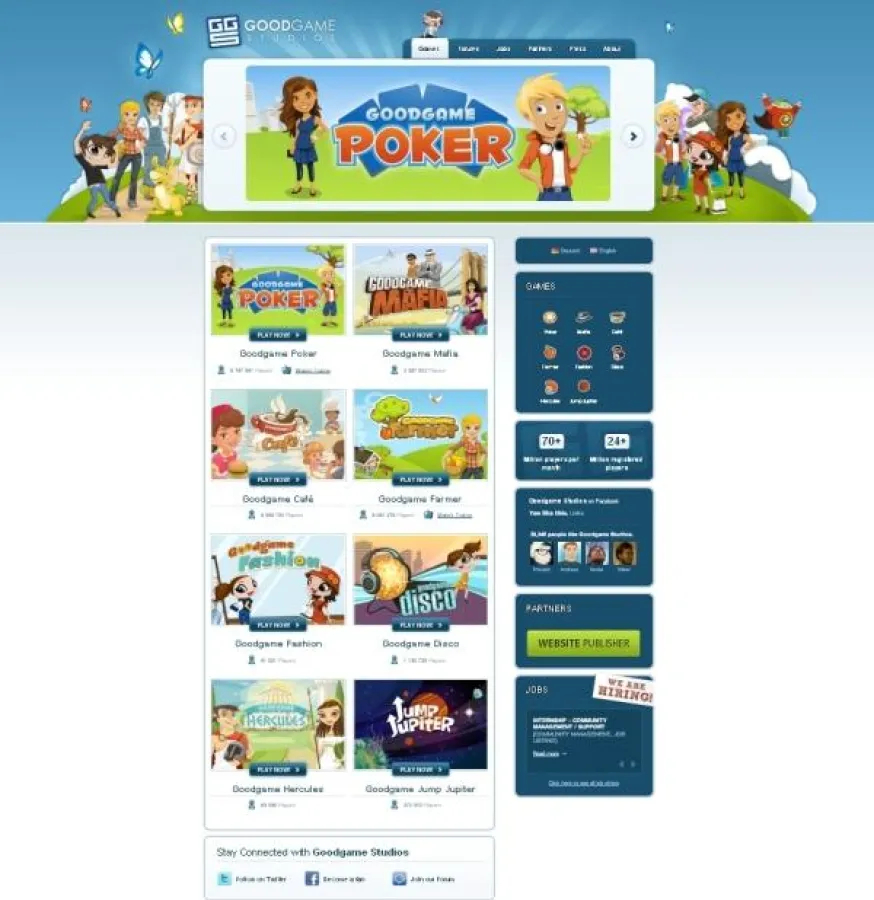 Das neue Spieleportal der Goodgame Studios