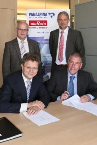 Bild: Panalpina und Murata Europe bekräftigen langfristige Partnerschaft
