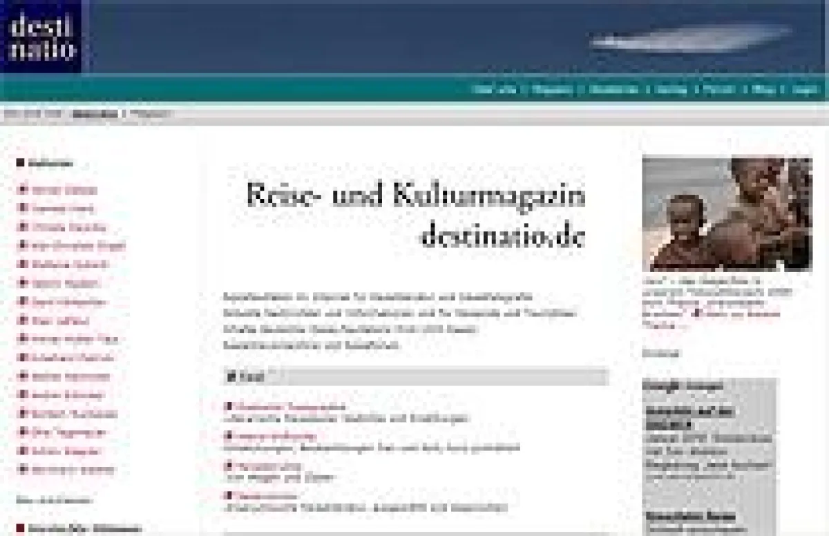 Reise- und Kulturmagazin destinatio.de