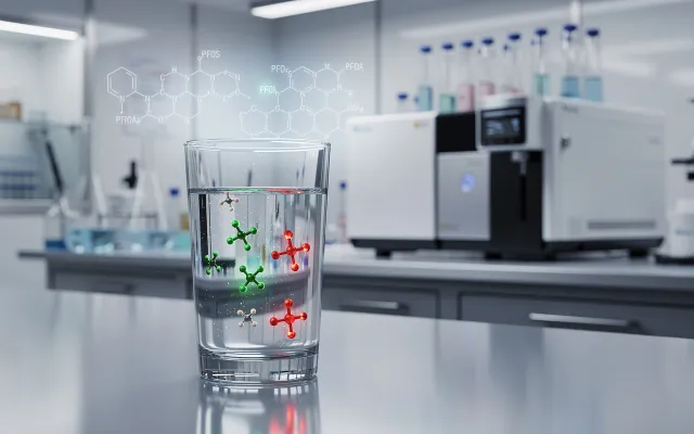 Bild: Wissenschaftliche Bewertung der PFAS-Rückhaltung der Pantera-Gourmetwasser Umkehrosmoseanlage