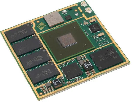 Bild: Atlantik Elektronik präsentiert neues ConnectCore für i.MX6 Modul (SMT lötbar) von Digi International