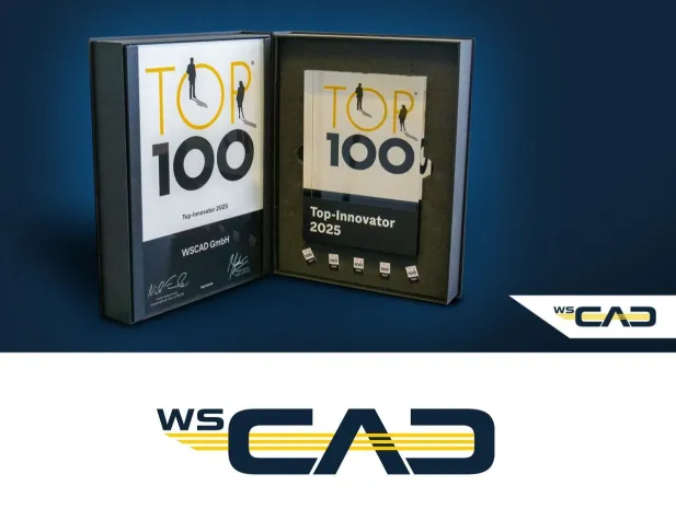 Bild: WSCAD mit TOP 100-Award ausgezeichnet