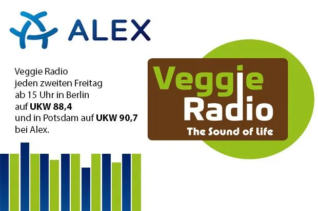 Bild: Veggie Radio in Berlin / Brandenburg erstmals auf UKW