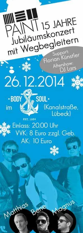 PAINT-Veranstaltungsflyer