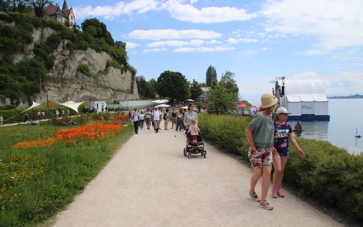 Landesgartenschau Überlingen mit HanseGrand Wegedecken