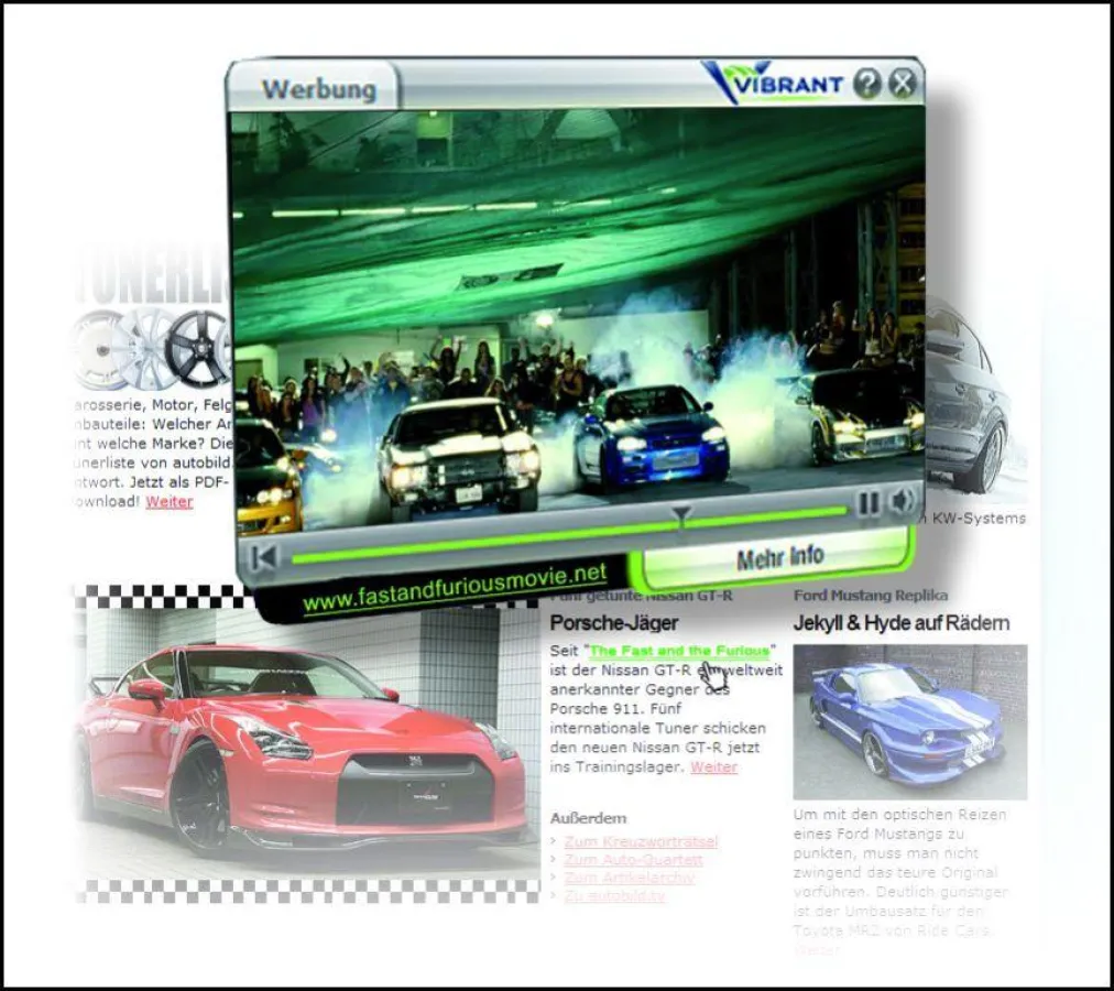 Video-Werbung als InText-Format