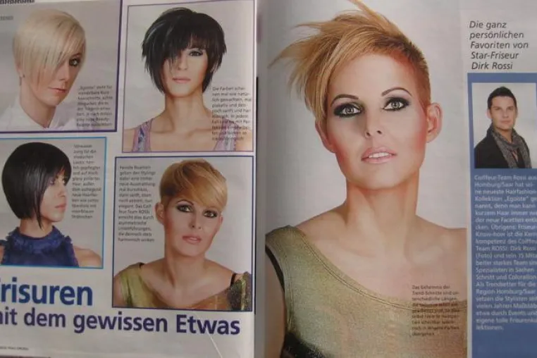 Dirk Rossi ist Frisurenexperte der Frauenzeitschrift "die neue Frau-Frisurenspezial" Bild: Dirk Rossi ist Frisurenexperte der Frauenzeitschrift "die neue Frau-Frisurenspezial"