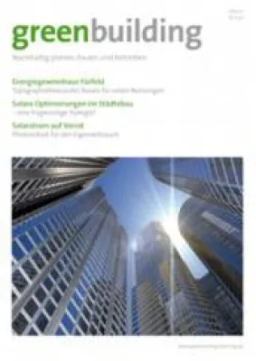 Bild: greenbuilding – das Magazin für nachhaltiges Planen, Bauen und Betreiben jetzt auch als ePaper
