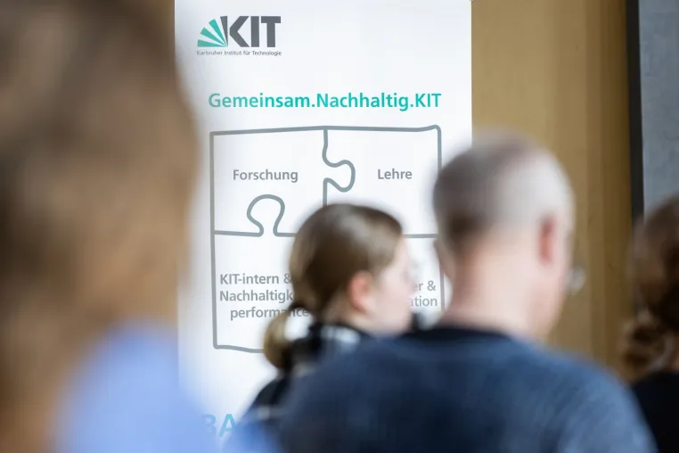 Bild: Nachhaltigkeit im gesamten KIT voranbringen