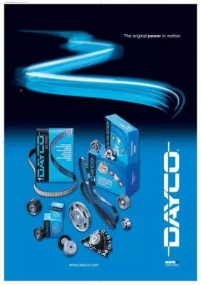 Bild: Dayco bietet Vollsortiment für Rollen und Riemen