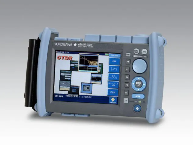 Bild: Yokogawa erweitert die Modellreihe der AQ1200 Serie von Multi-Funktions-OTDRs um vier weitere Modelle