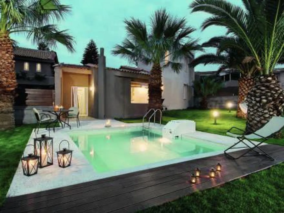 Urlaub im Ferienhaus mit Pool auf Kreta