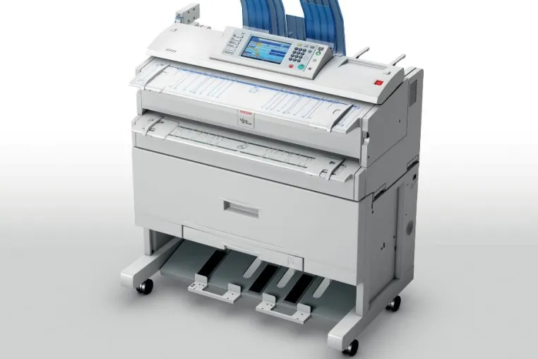 Bild: Neue Wideformat-Systeme mit Farbscanner: Aficio MP W2401 und Aficio MP W3601